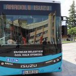 Erzincan’da toplu taşıma ücretlerine zam geldi
