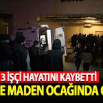 Siirt'te maden ocağında göçük meydana geldi