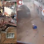 O ilimizde okullar tatil edildi