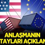 Beyaz Saray, AB ile imzalanan ticaret anlaşmasının detaylarını açıkladı