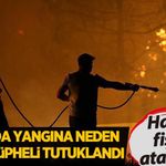 Bursa'da havai fişek atarak yangına neden olan 1 şüpheli tutuklandı