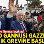 Raşid Gannuşi, Gazze için açlık grevine başladı
