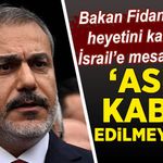 Hamas heyeti İstanbul'da! Bakan Fidan'dan İsrail'e mesaj