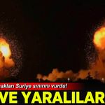 İsrail savaş uçakları Suriye sınırını vurdu! Ölü ve yaralılar var