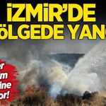 İzmir’de 2 bölgede yangın: Yerleşim bölgesine ilerliyor!