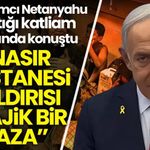 Katil Netanyahu'dan skandal açıklama: Nasır Hastanesi saldırısı trajik bir kazaydı, üzgünüm