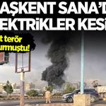 Siyonistler santrali vurmuştu: Yemen'in başkentinde elektrikler kesildi