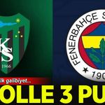 Fenerbahçe, Kocaelispor'u üç golle geçti