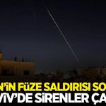 Yemen'in füze saldırısı sonrası Tel Aviv'de sirenler çalıyor!