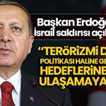 Erdoğan'dan 'Doha' açıklaması: Terörizmi bir devlet politikası haline getirenler hedeflerine asla ulaşamayacak