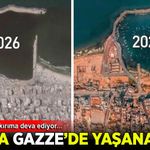 Gazze'de 3 yılda yaşanan yıkımın boyutu görüntülendi