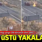 Ankara'da çıkardığı yangın 250 dönümlük alanı yaktı: Tutuklandı