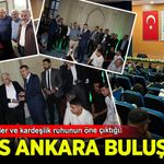 ÇEDES Ankara buluşmasında gençlik, değerler ve kardeşlik ruhu öne çıktı