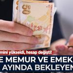 Enflasyon tahmini yükseldi, hesap değişti! İşte memur ve emekliyi ocakta bekleyen zam