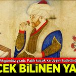Prof. Dr. Ahmet Akgündüz yazdı: Fatih küçük kardeşini katlettirdi mi?