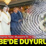 Mekke anlaşması imzalandıktan sonra Kabe'de hutbe ile duyruldu