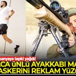 Dünyaca ünlü marka İsrail askerini reklam yüzü yaptı! Utanmaz kampanyaya tepki yağdı!