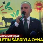 DEM'in hamlesine sert tepki: Bu milletin sabrıyla oynamayın