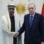 Cumhurbaşkanı Erdoğan, BAE Devlet Başkanı Al Nahyan ile görüştü