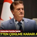 Görevden alınan bakandan bomba hamle: Hükümetten çekilme kararı aldılar!