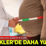 Türkiye’de obezite oranı yüzde 21,4’e çıktı