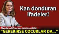 Katil İsrail'in milletvekili, soykırımı itiraf etti
