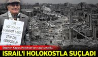 Stephen Kapos Holokost'tan sağ kurtuldu, İsrail'i holokost ile suçladı