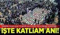 Filistinlilerin 2 gün önce veda ettiği 112 şehidin öldürdüğü katliama ait video..!!