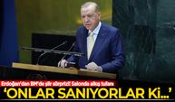 Erdoğan'dan BM'de şiir sürprizi! Salonda alkış tufanı