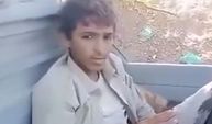 Esir düşen Husi'li genç ile yemen güvenlik kuvvetleri arasındaki diyalog
