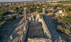 Didim'deki Apollon Tapınağı'nda bulunan 2 bin 300 yıllık sütunlar restore edilecek