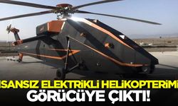 TUSAŞ'ın insansız elektrikli helikopteri T629 görücüye çıktı!