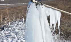 Kars'ta dondurucu soğuklar etkili oluyor