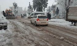 Gaziantep'te yoğun kar uyarısı