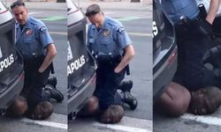 ABD'de polis memuru siyahi bir vatandaşı boğarak öldürdü!