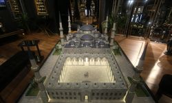Sultanahmet Camisi'nin 7 bin parçalı maketi yapıldı