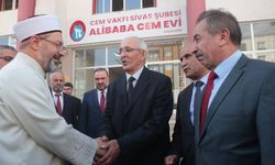 Ali Erbaş, Ali Baba Cemevi'ni ziyaret etti