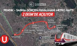 Pendik-Sabiha Gökçen metro hattı bugün açılıyor