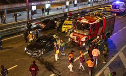 Mecidiyeköy'de zincirleme trafik kazası