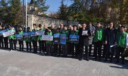 Çin'in Doğu Türkistan'da uyguladığı politikalar Afyonkarahisar ve Karaman'da protesto edildi