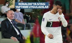 Cumhurbaşkanı Erdoğan: Ronaldo'ya siyasi yaptırım uyguladılar