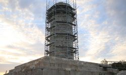26 metre uzunluğundaki antik deniz feneri yeniden inşa ediliyor
