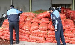 Şanlıurfa’da 22 ton çürümüş soğan ele geçirildi