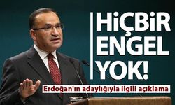 Bozdağ'dan Erdoğan'ın adaylığına ilişkin açıklama: Hiçbir engel yok