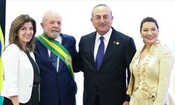 Bakan Çavuşoğlu, Brezilya Devlet Başkanı Lula'nın yemin törenine katıldı