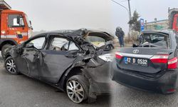 Tuzlukçu Belediye Başkan Nurettin Akbuğa trafik kazası geçirdi
