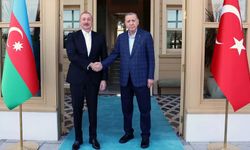 Cumhurbaşkanı Erdoğan, Azerbaycan Cumhurbaşkanı Aliyev ile bir araya geldi