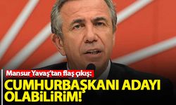 Mansur Yavaş cumhurbaşkanı adayı olabileceğini açıkladı