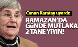 Canan Karatay uyardı! Ramazan'da mutlaka günde iki tane yiyin...