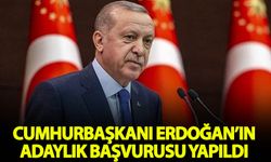 Cumhurbaşkanı Erdoğan'ın adaylığı için YSK'ya başvuru